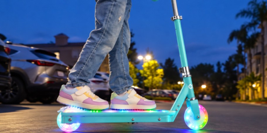 Kids Light-Up Electric Scooter Only $65.99 Shipped on Amazon (Reg. $167)