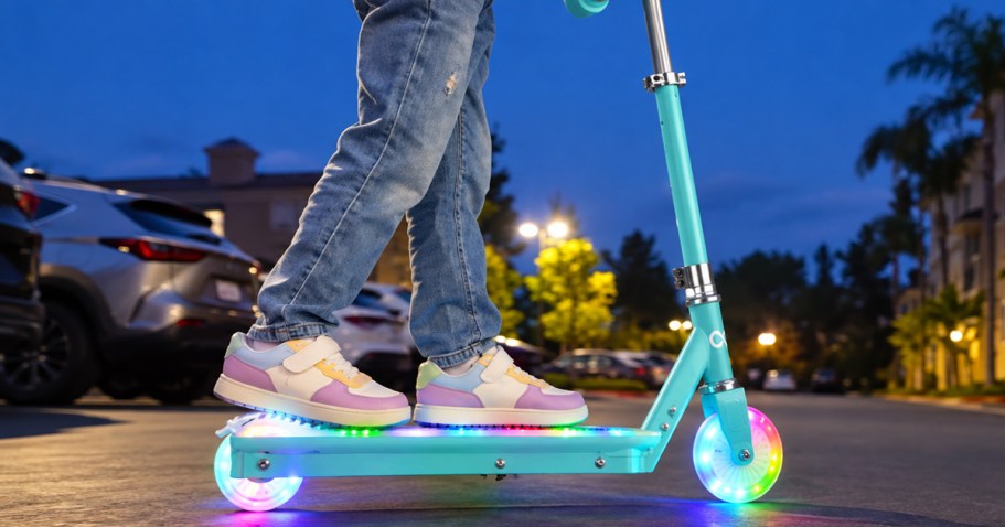 Kids Light-Up Electric Scooter Only $65.99 Shipped on Amazon (Reg. $167)