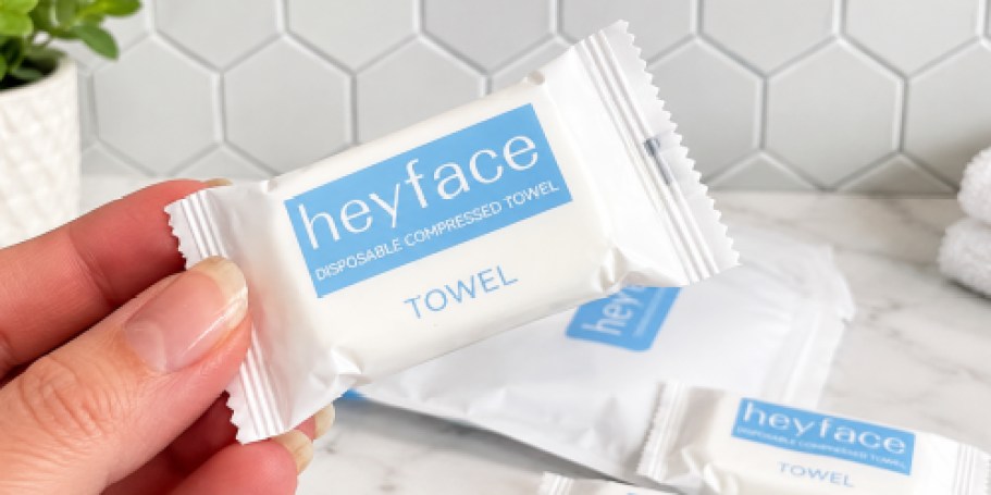 Compressed Towels 50-Pack Just $5.49 Shipped on Amazon (Perfect for Travel)