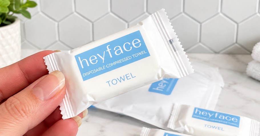 Compressed Towels 50-Pack Just $5.49 Shipped on Amazon (Perfect for Travel)