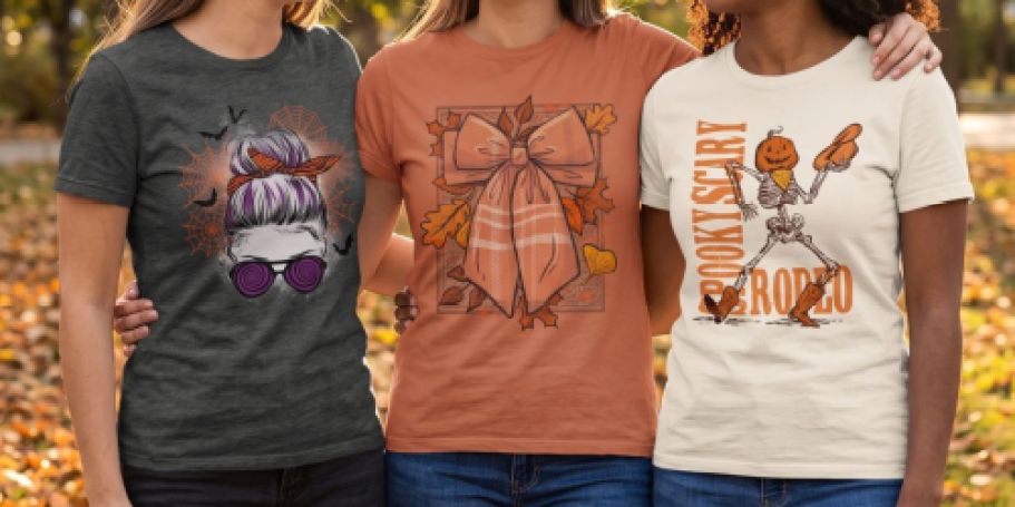 Lowe’s Halloween & Fall Graphic T-Shirts JUST $4.98 Shipped (Today ONLY!)