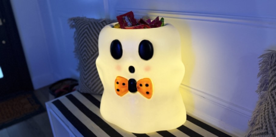 Walmart’s Viral Halloween Candy Bowl Blow Molds Are Back & Just $29.97