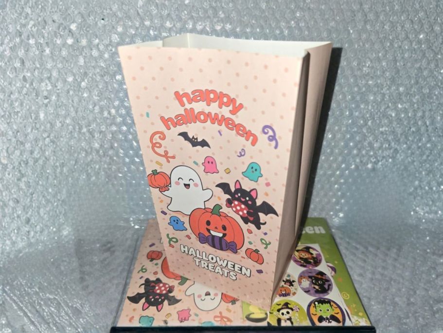 Halloween & Christmas Gift Bag 24-Packs w/ Stickers Only $3.49 on Amazon (Reg. $8)