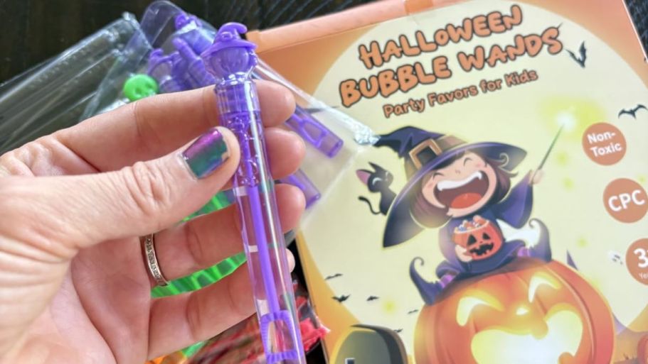 Halloween Mini Bubble Wands 30-Pack Just $4.79 on Amazon (Reg. $10)