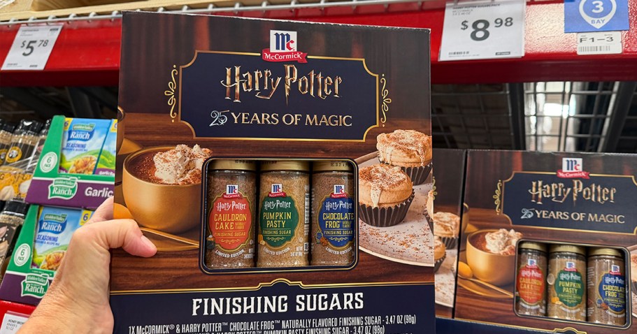 Accio Sugar! Harry Potter Finishing Sugars 3-Pack Just $8.98 on SamsClub.com!