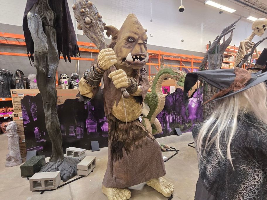 Tumble the Troll 8' Wicked Woods Giant-Sized Animated LED