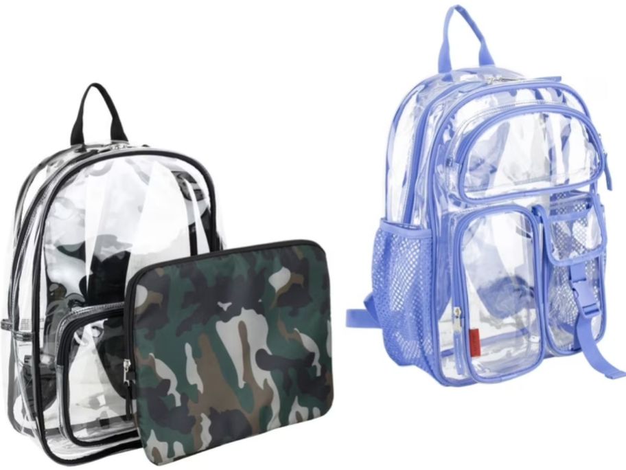 2 Eastport Clear Backpacks