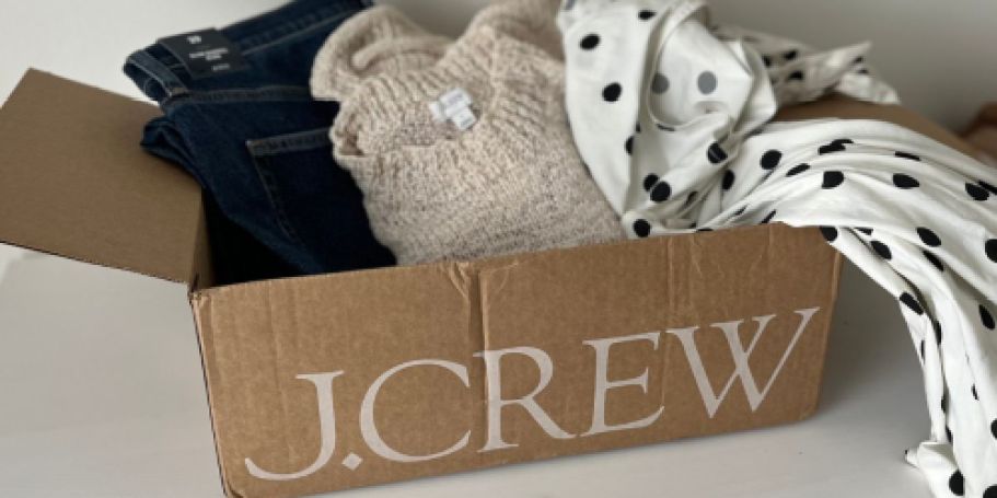 EXTRA 60% Off J.Crew Factory Clearance = Styles from $3 (Reg. $40)!