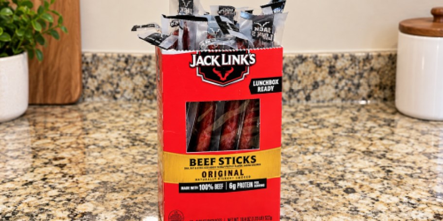 Jack Link’s Beef Sticks 20-Pack Just $9.59 Shipped on Amazon