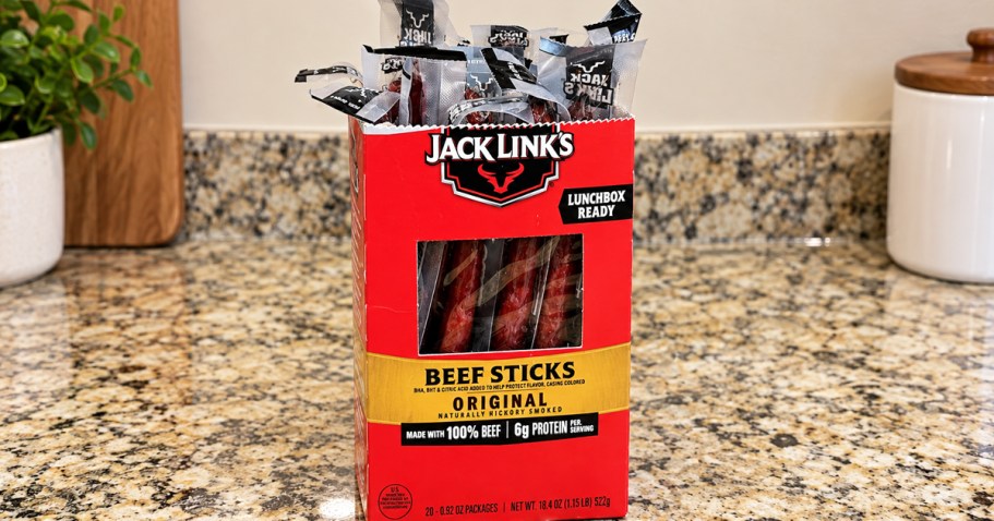 Jack Link’s Beef Sticks 20-Pack Just $9.59 Shipped on Amazon