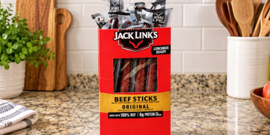 Jack Link’s Beef Sticks 20-Pack Just $9.59 Shipped on Amazon