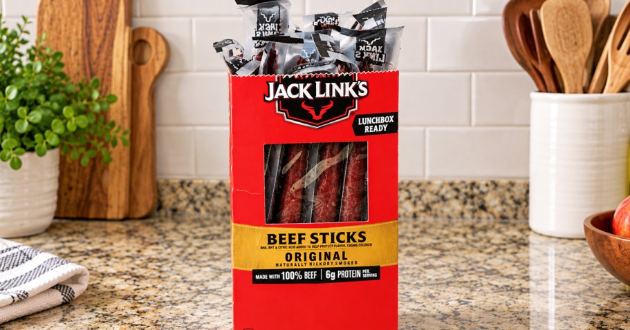 Jack Link’s Beef Sticks 20-Pack Just $9.59 Shipped on Amazon