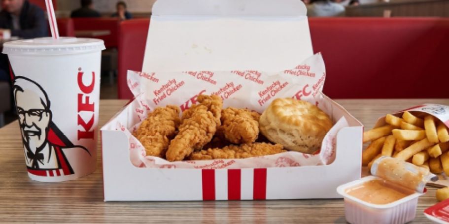 Get 40% Off 5-Piece Tender Combo at KFC (+ Even More Deals Coming!)