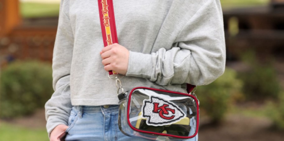 NCAA & NFL Clear Crossbody Bags Just $14.98 on SamsClub.com
