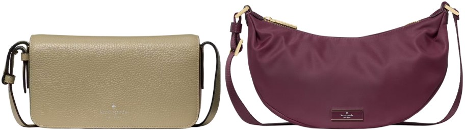 Kate Spade Juliette Mini Crossbody Bag and Carter Mini Sling Crossbody Bag