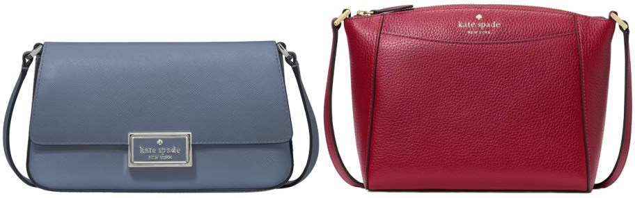 Kate Spade Reegan Mini Flap Crossbody Bag and Monica Small Crossbody Bag