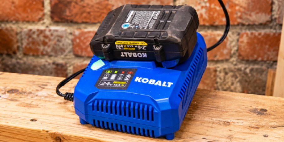 Kobalt Fast Battery Charger Only $9.99 Shipped on Lowes.com (Reg. $60)