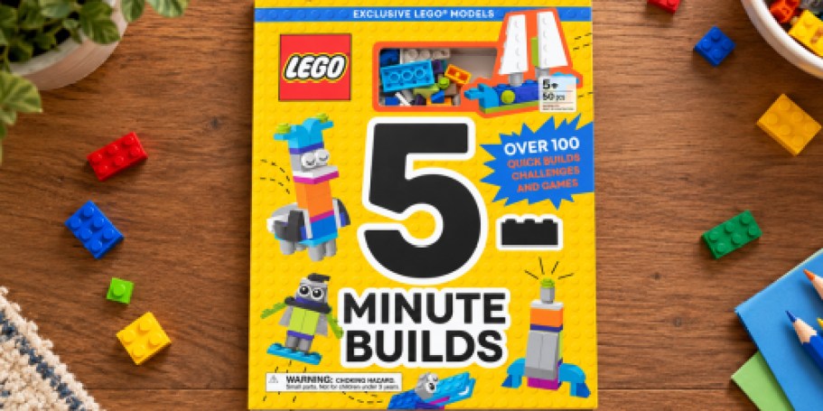 LEGO 5-Minute Builds Book w/ 50 Pieces Just $7.92 Shipped for Prime Members (Reg. $16)