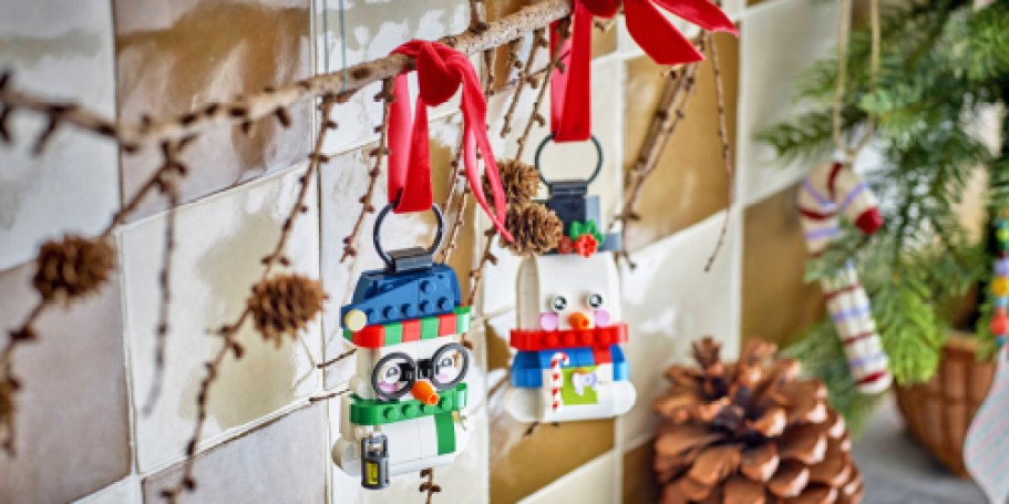 Price Drop: LEGO Snowman Ornaments Set Only $9.88 on Amazon