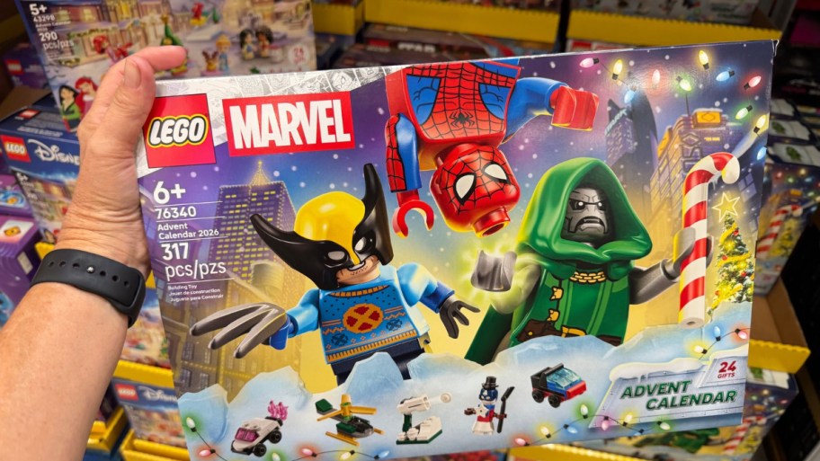 LEGO marvel 2026 advent calendar