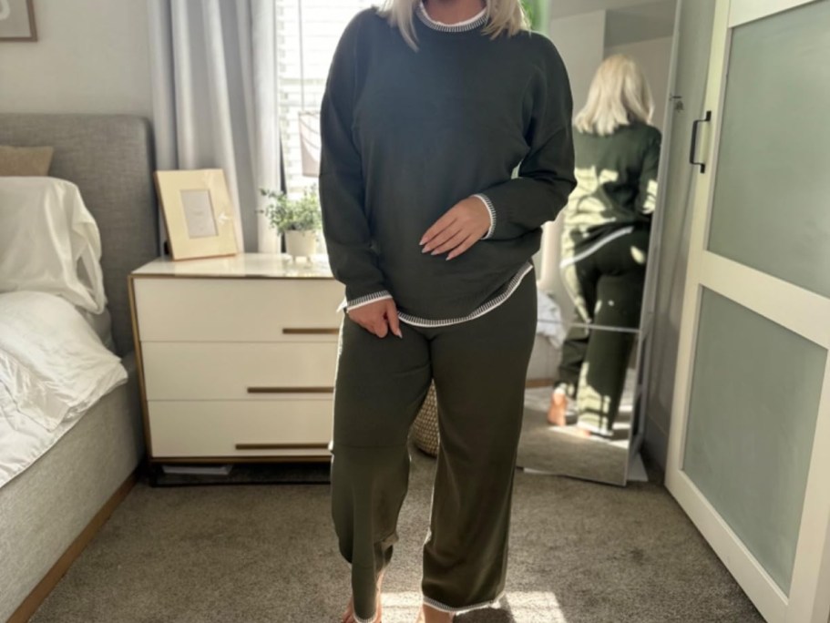 Women’s Sweater Lounge Set ONLY $18 Shipped for Prime Members