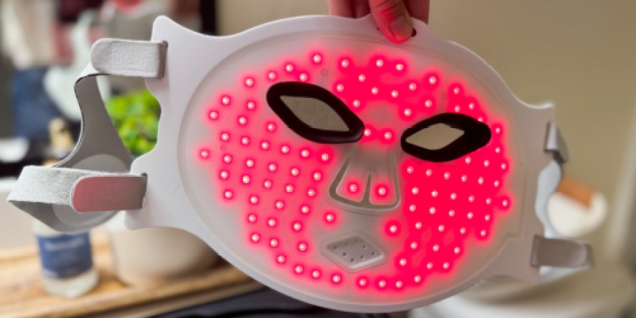 LED Red Light Mask Just $34.99 Shipped on Amazon (Reg. $138)