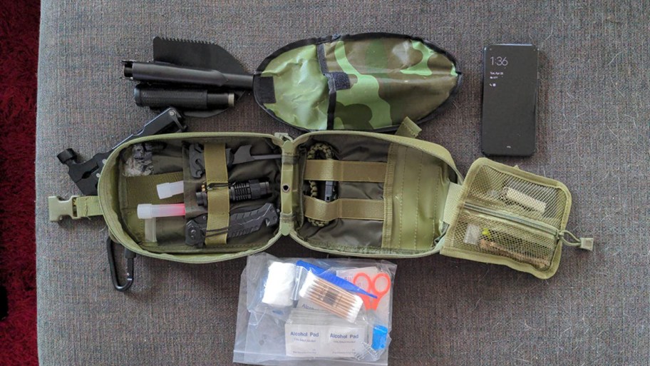142 piece survival kit