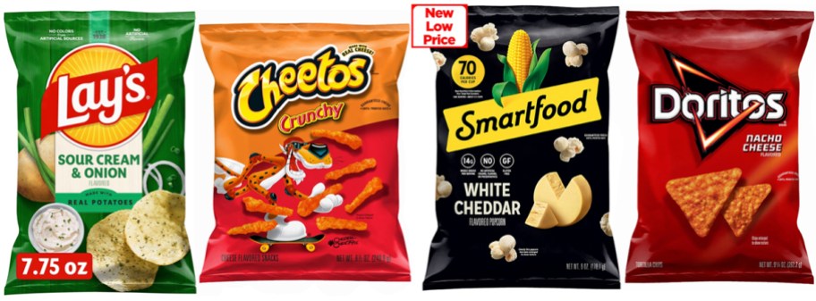 Lay’s, Doritos, Cheetos, & More Bags of Chips