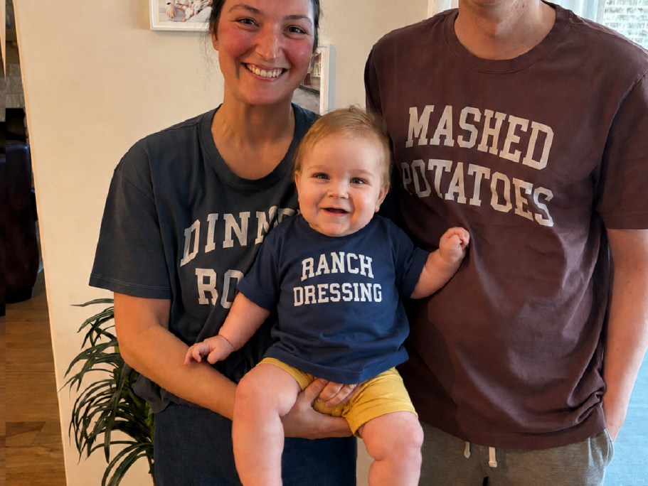 Thanksgiving Family Outfit Idea! Life is Good Food-Themed Tees From $12.72