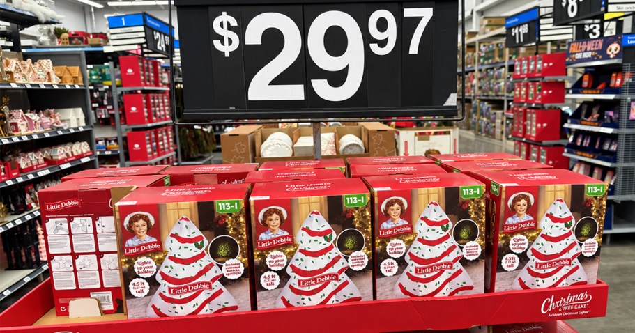 Little Debbie Christmas Tree Cakes & Cosmic Brownie Inflatables Just $29.97 at Walmart