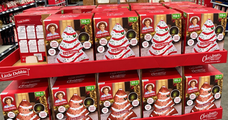 Little Debbie Christmas Tree Cake Inflatables