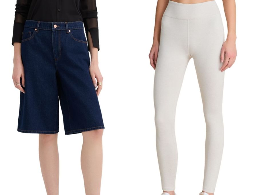 Loft jeans and leggings on sale