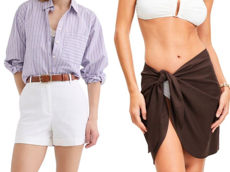 Loft shorts and skirt on sale