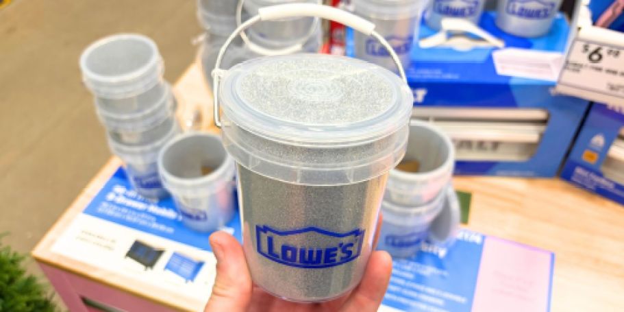 Grab These Lowe’s Viral Glitter Mini Buckets Before They Sell Out Again!