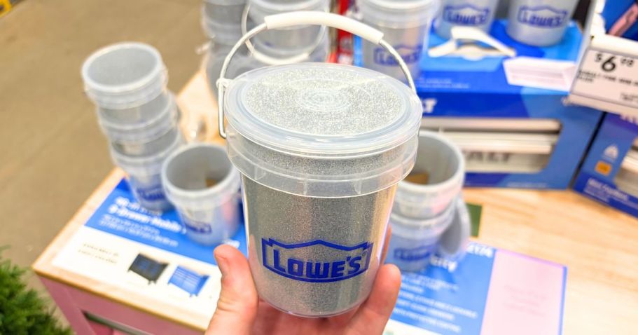 Grab These Lowe’s Viral Glitter Mini Buckets Before They Sell Out Again!