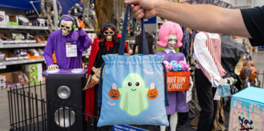 FREE Trick or Treat Tote Bag for Lowe’s Rewards Members on 10/3