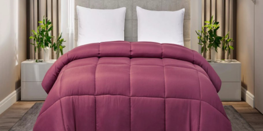 Today ONLY: Macy’s Down Alternative Comforters in ANY Size Just $23 (Reg. $130)