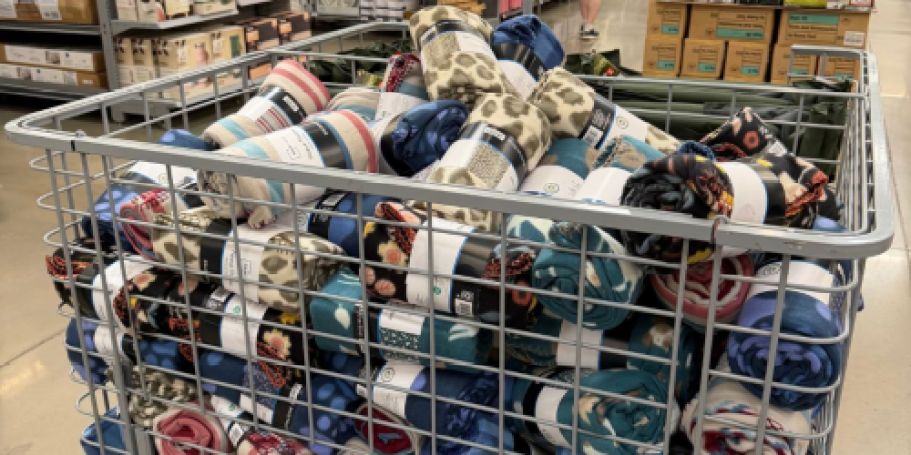 Mainstays Fleece Throw Blankets Only $3.97 on Walmart.com (Great for Donations!)