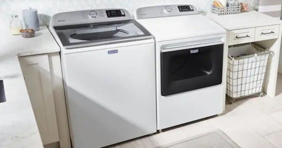$980 Off Maytag Smart Washer & Dryer on BestBuy.com – Today ONLY