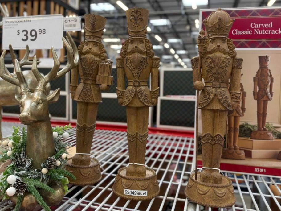 Member's Mark Carved Classic Nutcrackers in store