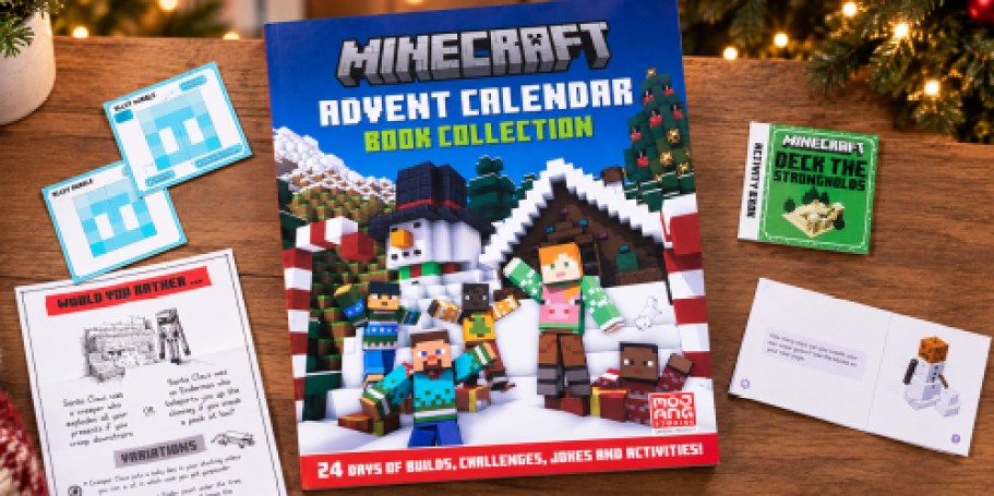 Minecraft Advent Calendar Book Collection Just $12.98 Shipped for Prime Members (Reg. $29)