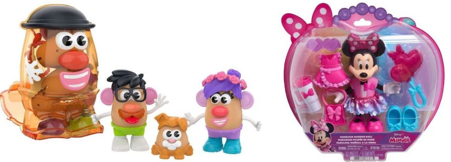Mr potato head set and minnie dress set