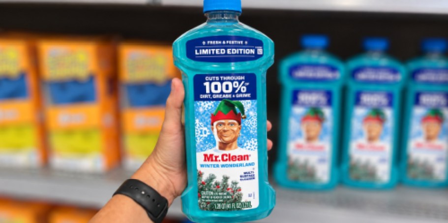 Mr. Clean Cleaner Only $3.94 After Walmart Cash (Reg. $6) | New Winter Scent!