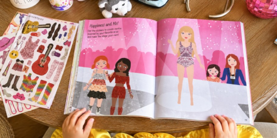 Swiftie Dress-Up Activity Book Just $5 Shipped for Prime Members (Includes 500 Reusable Stickers)