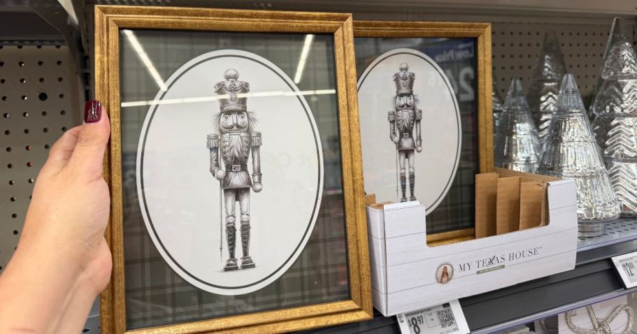 NEW My Texas House Christmas Framed Art from $6.88 on Walmart.com