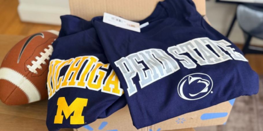 NCAA Men’s Tees from $6 on Walmart.com (Reg. $15)