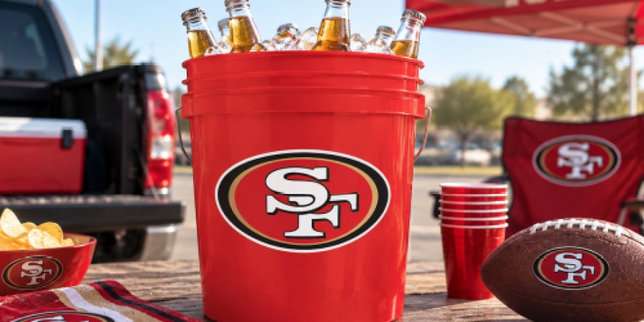 Lowe’s NFL 5-Gallon Buckets Only $8.98 Shipped (Selling Out Fast!)