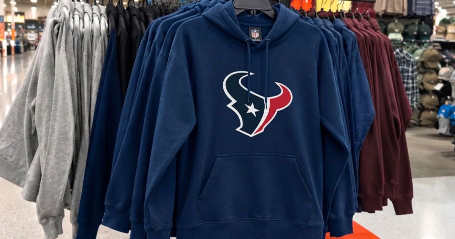 *HOT* Score NFL Hoodies from $19 on Walmart.com (Reg. $43)