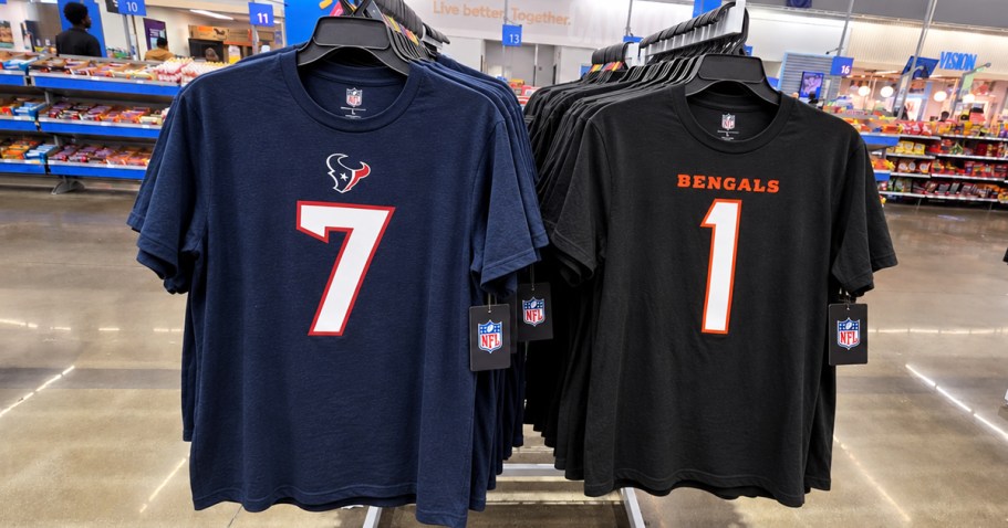 NFL Men’s Tees from $11 on Walmart.com (Reg. $25) – Selling Out Fast