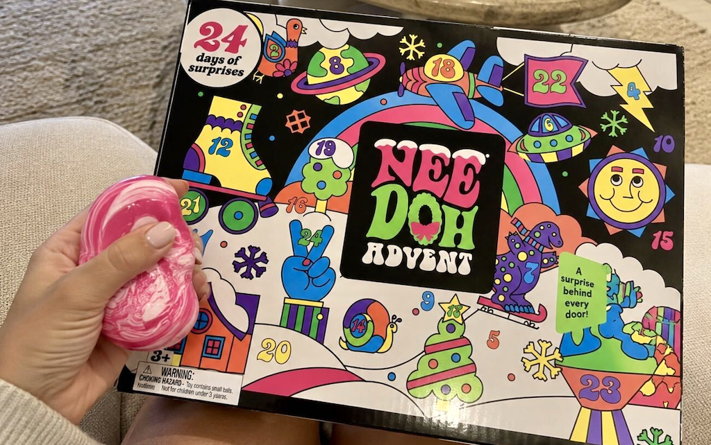 Request Your Invite to Buy The NeeDoh Squishmas Advent Calendar That Keeps Selling Out